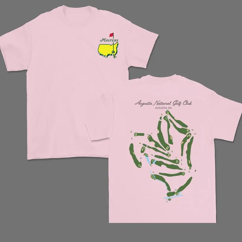 🔥[LIMITED TIME FREE SHIPPING] The Masters Heritage Map Tee: A Spectrum of Augusta Excellence