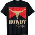 Rustic Western Longhorn Graphic Tee – Howdy Putos Vintage Style